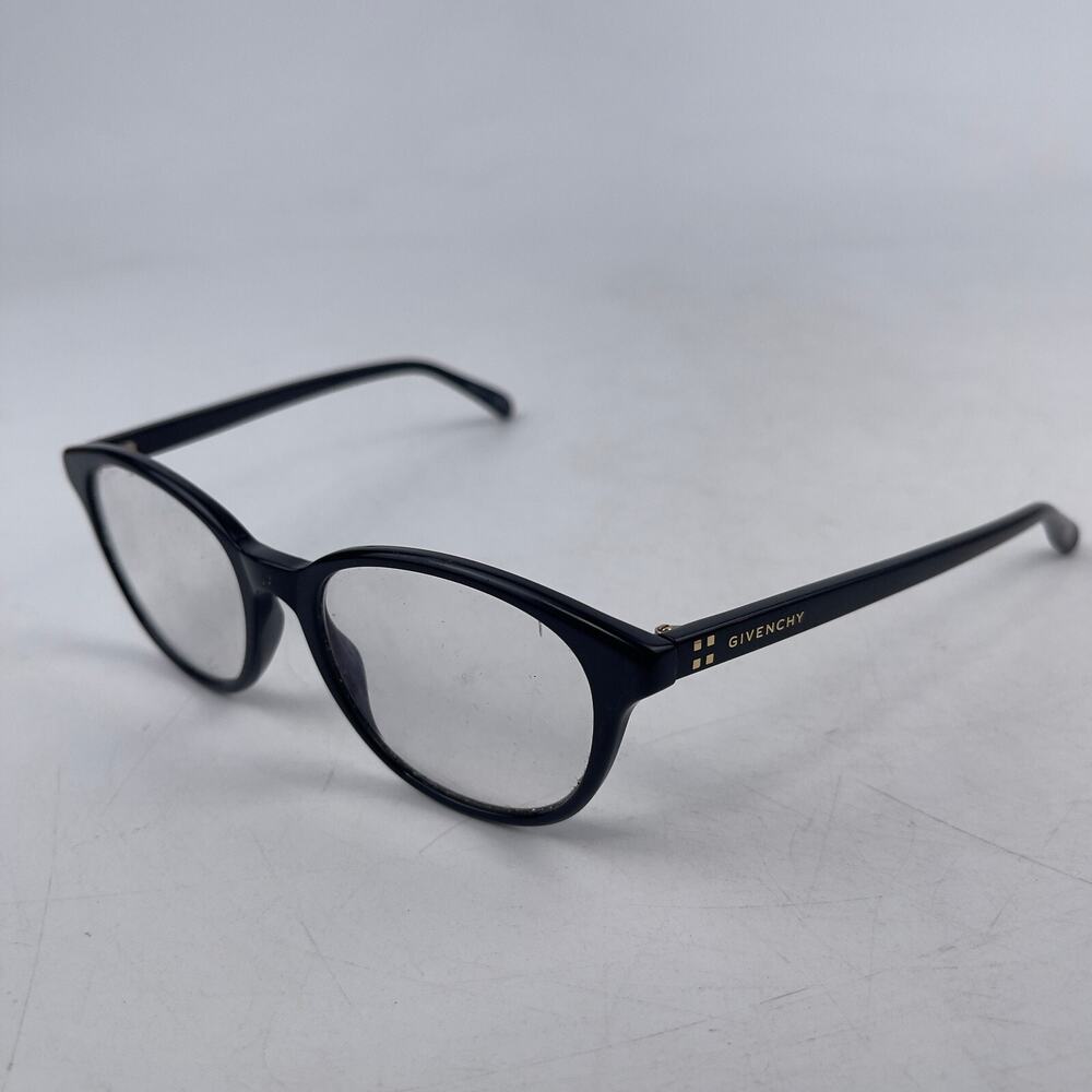 Givenchy GV 0106 Women's Eyeglasses Frame‎ Black Plastic Cat Eye Full Rim 145 mm - Picture 4 of 13
